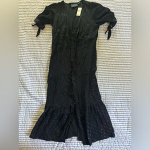 NWT black cocktail dress from Anthropologie.